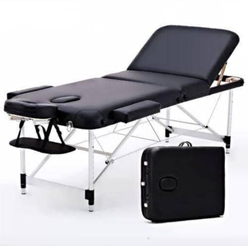 folding three-section massage bed