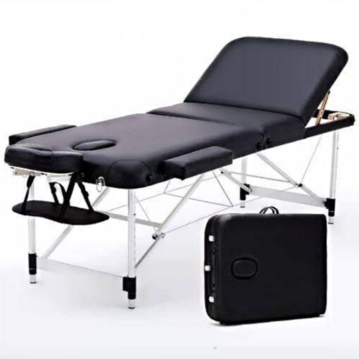 folding three-section massage bed