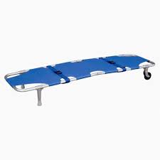 folding stretcher blue color