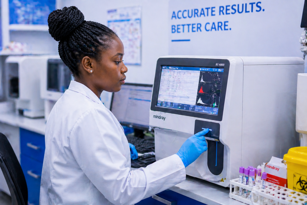 Faster diagnosis. Better outcomes. Happier patients. medical essentials for Nigerian clinics