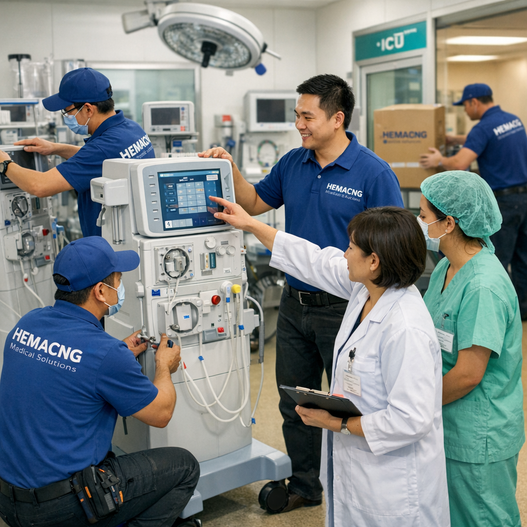 HemacNG: providing complete hospital support worldwide