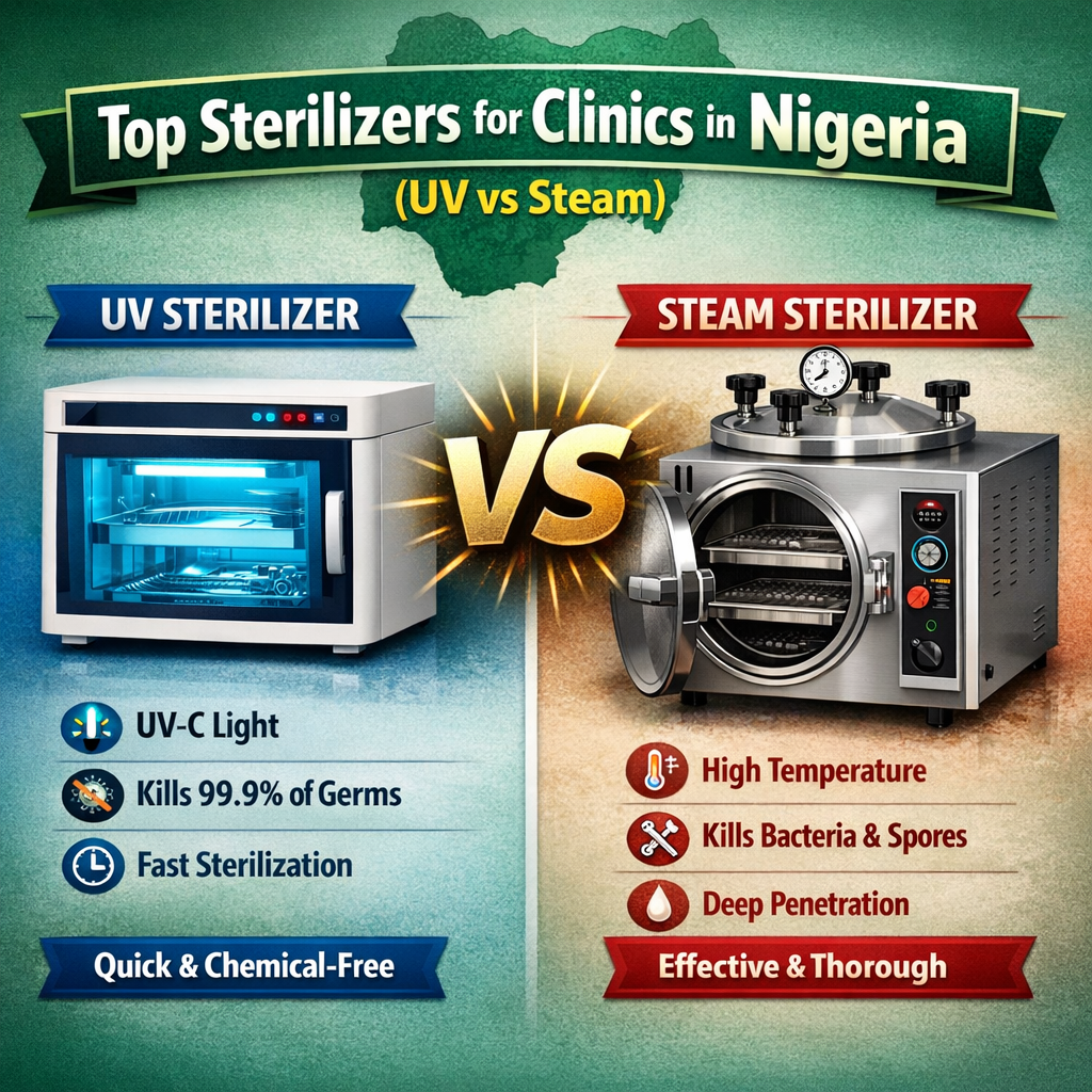 Discover top sterilizers for clinics in Nigeria.