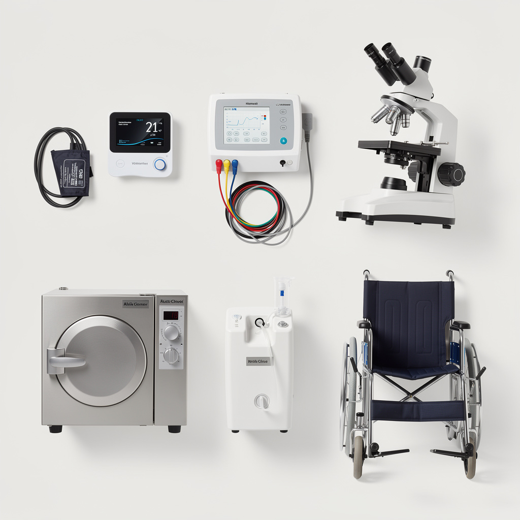 Essential medical equipment for Nigerian clinics and hospitals, available at HemacNG