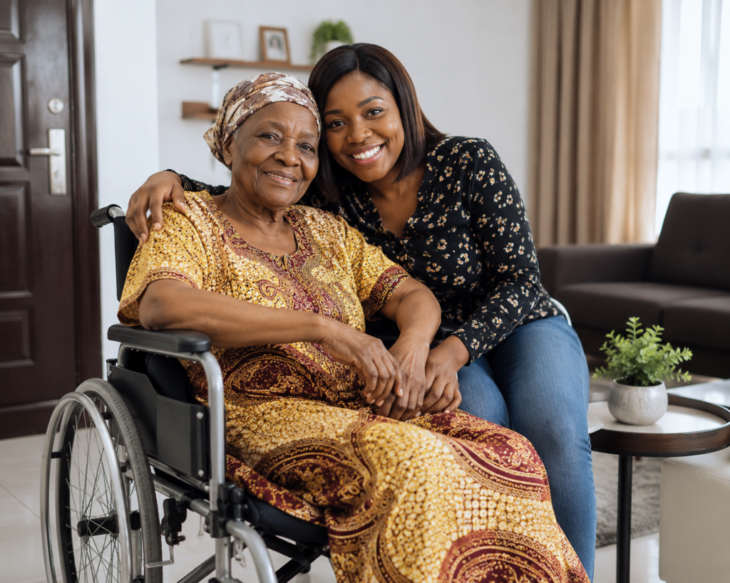 A wheelchair doesn't end independence — in the right home care setting, it restores it.