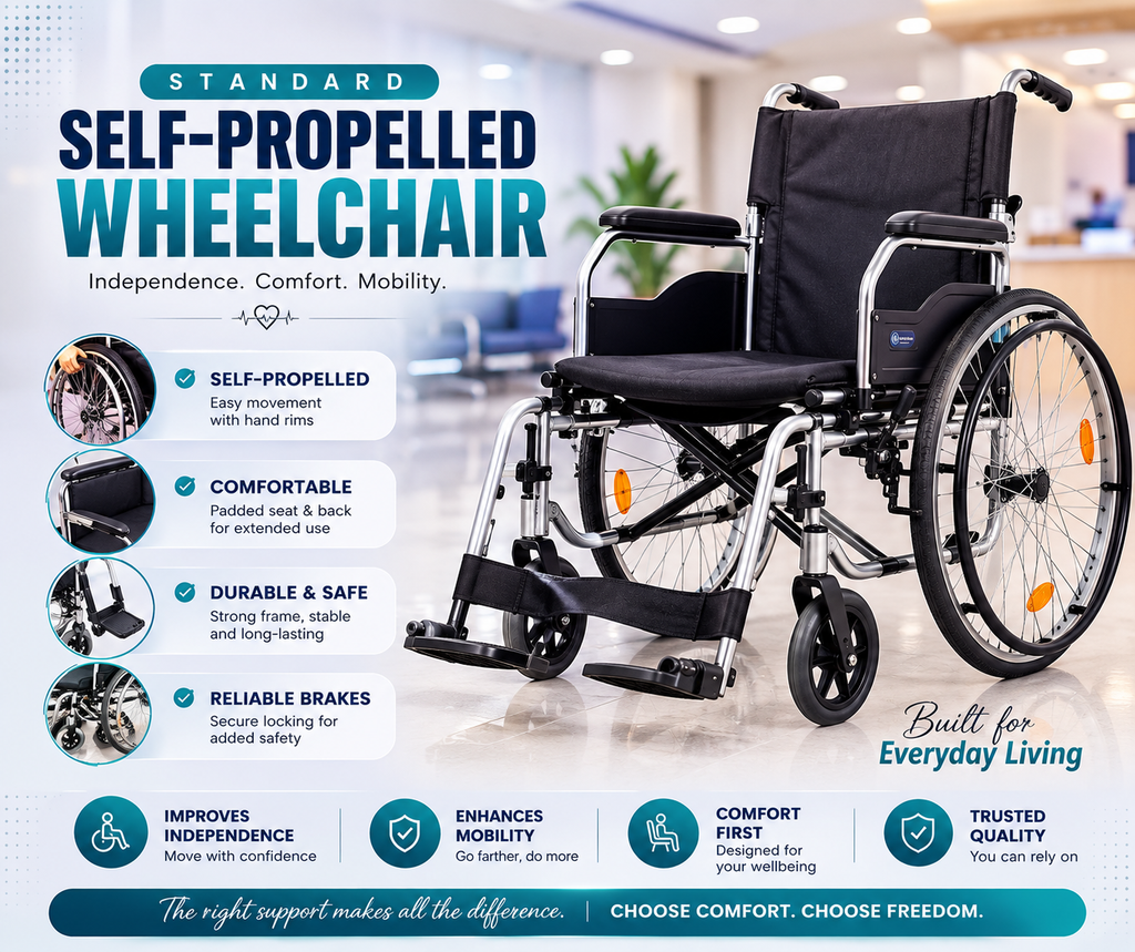 Manual wheelchair for stroke patients in Nigeria