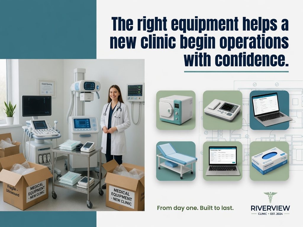 Medical equipment supplier for new clinic in Nigeria