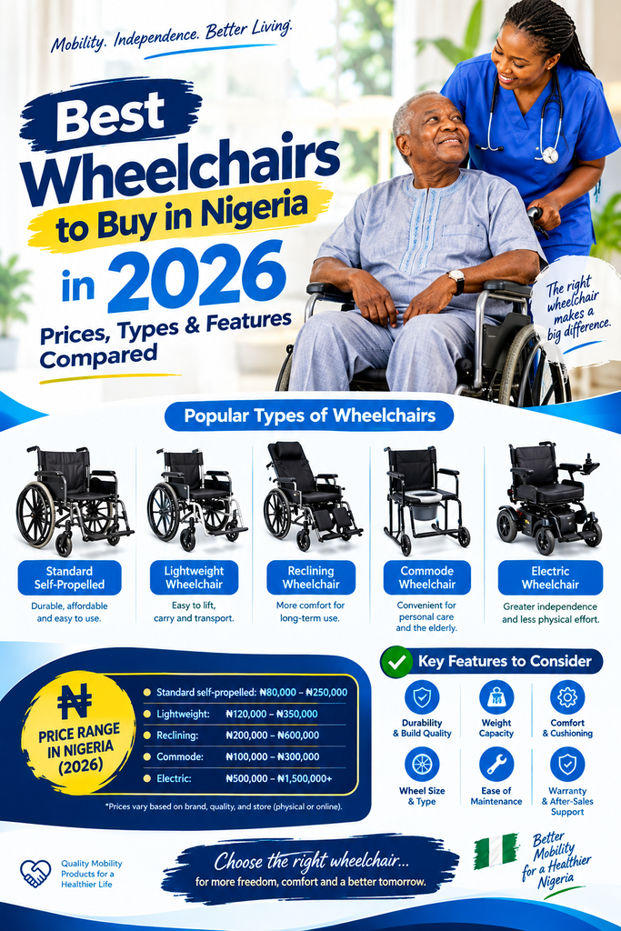 Best Wheelchairs to Buy in Nigeria in 2026